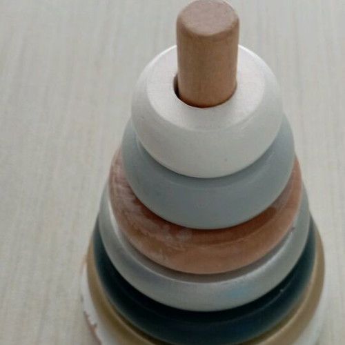 Wooden stacking pyramid used from JaBaDaBaDo