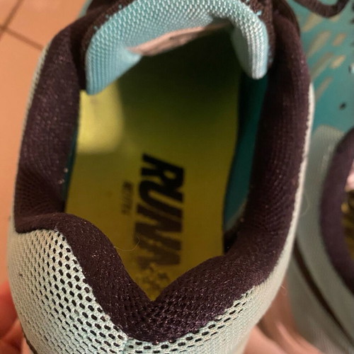 Nike Zoom Pegasus used running training shoes size 45 turquoise