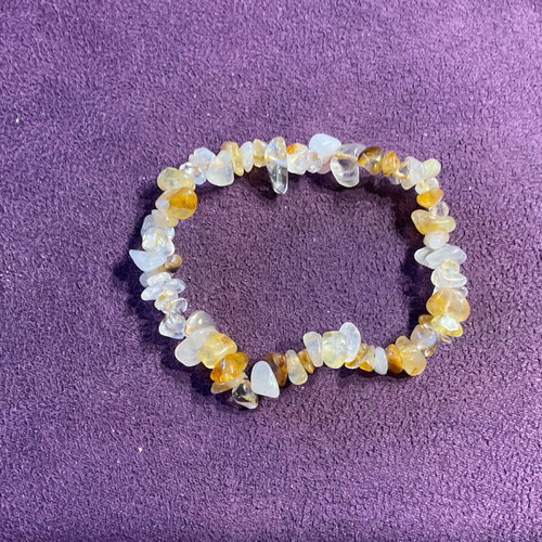 Bracelet with authentic Golden Healer unisex elastic