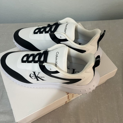 Calvin Klein Sneakers new, size 40, black and white