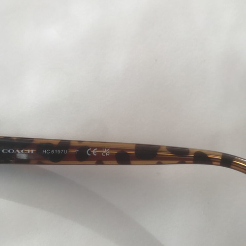 Coach glasses like new without case
