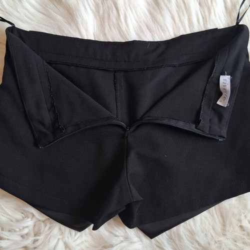 Skort black, lined, like new, size S