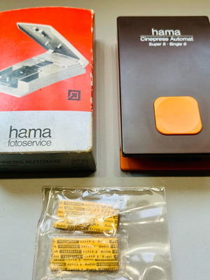 Hama Cinepress Automat Super 8 Single 8 Film Splicer Editor like new