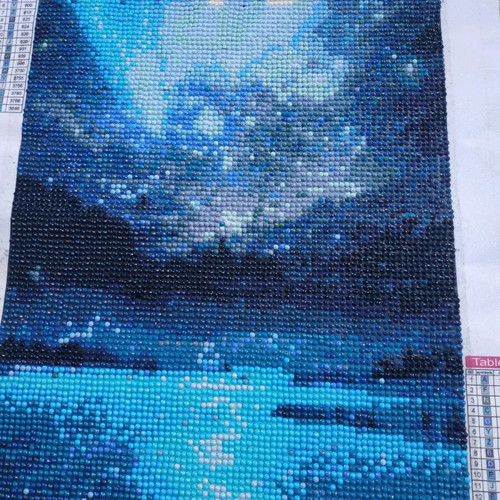 Diamond handmade painting like new