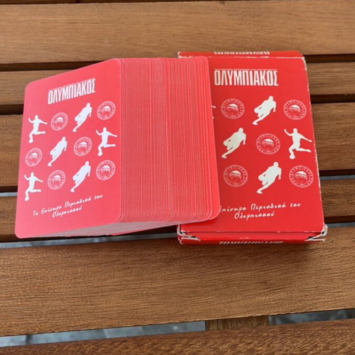Olympiakos playing cards like new, 54 cards