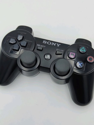 Sony PlayStation 3 безжичен контролер употребяван, черен