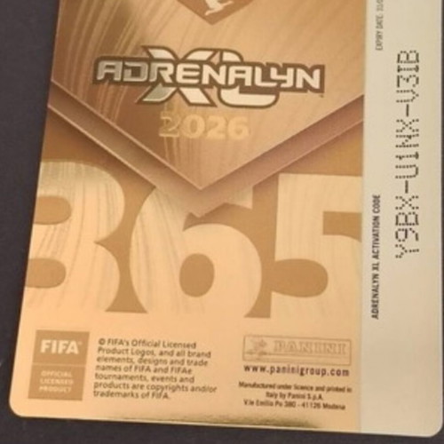 Golden Baller sticker like new, with meeting