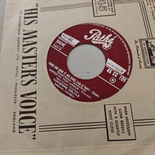 Lucienne Delyle Fleurissez-vous Vinyl 7" EP used, pop
