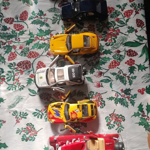 Toy car miniatures like new, set of 6, modeling