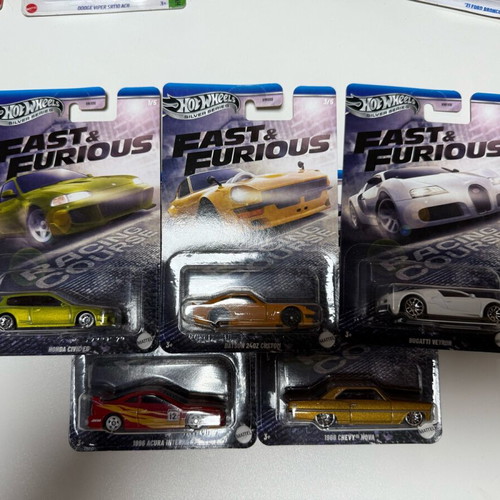 Hot Wheels Fast and Furious new set complete series