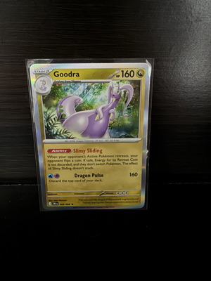 Goodra 068/086 Chaos Rising Non-holo Rare Prerelease Deck Exclusive Pokémon card like new