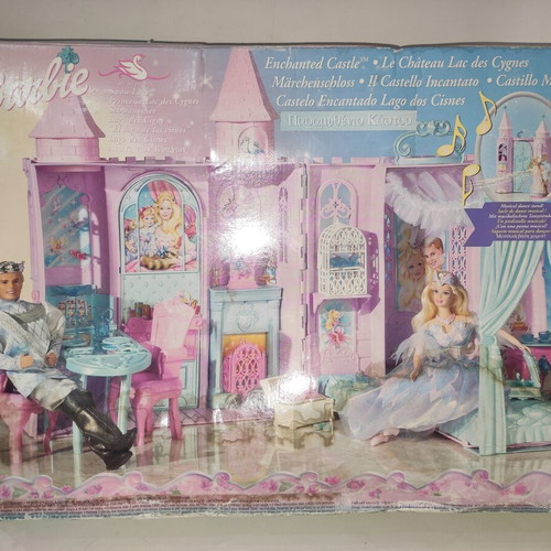 Barbie Swan Lake Enchanted Castle Mattel 2003 new