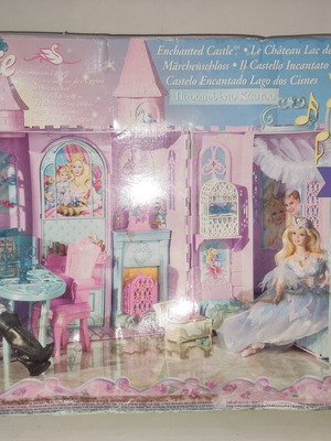 Barbie Swan Lake Enchanted Castle Mattel 2003 new