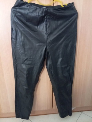 Vero Moda women's leather pants large black like new