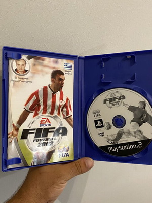 Fifa 2002 PlayStation 2 game used, Greek edition