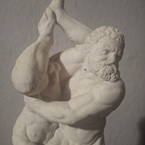 Heracles and Diomedes 8th Labor Mythology Greco-Roman Statue Sculpture 27cm like new