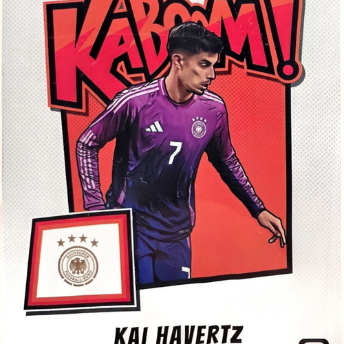 2025-26 Panini Donruss Kai Havertz Kaboom! SSP Case Hit card like new