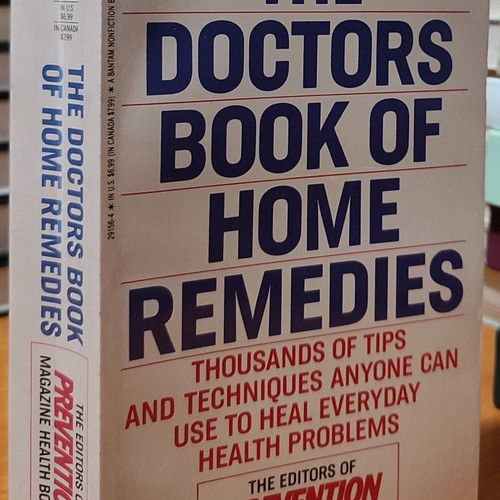 The Doctors Book of Home Remedies used, English book