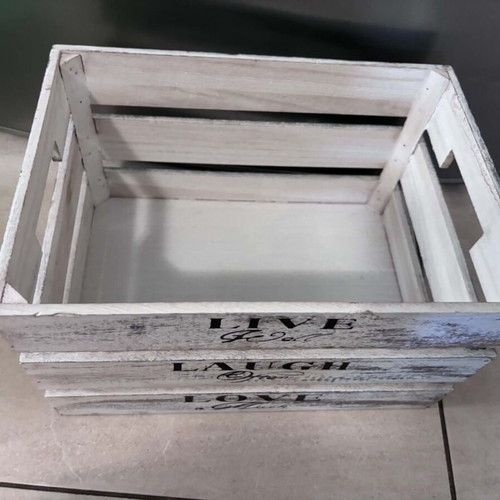 Decorative crates like new, set of 3