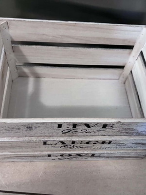 Decorative crates like new, set of 3