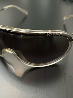 Iceberg vintage sunglasses like new, gray, aviator style