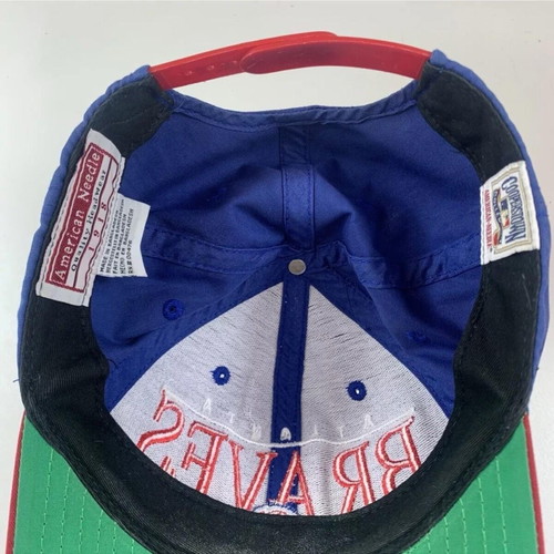 American Needle Atlanta Braves Snapback Hat Cooperstown adjustable like new