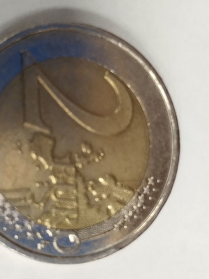 Two Euro coin like new