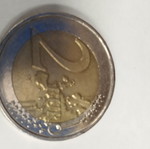 Two Euro coin like new