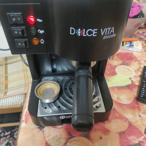 Rohnson Dolce Vita Piccolo espresso coffee maker used