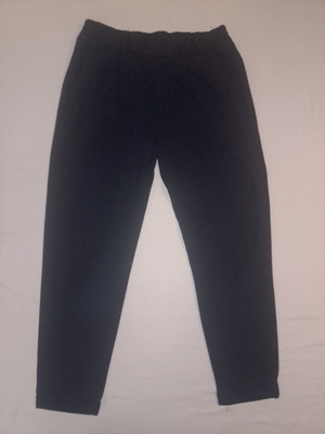 Bershka fabric pants black like new, size No Small