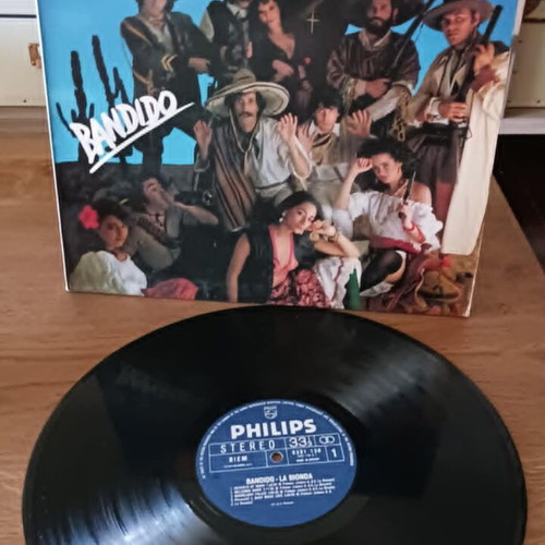 La Bionda Bandido vinyl record used, 1979 gatefold
