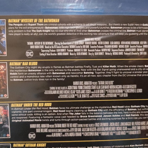 Batman Animated Collection Blu-Ray new, 5 movies