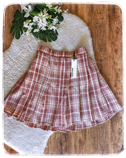 [ ΚΑΙΝΟΥΡΓΙΑ ]  μίνι καρό φούστα // mini skirt