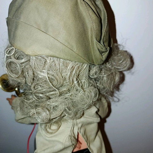 Old large Greek doll baby Apergis airplane used