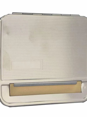 Grandpa's Silver Rolling Tobacco Case for Regular and Slim Cigarettes