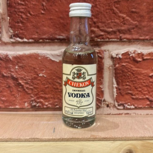 Chekov Vodka miniature 50ml like new