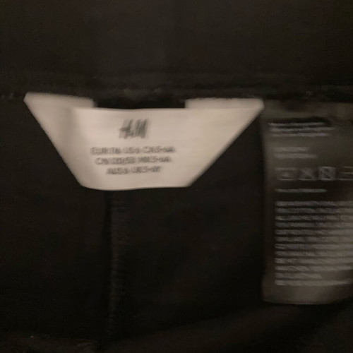 Girls' clothing set used H&M black and white