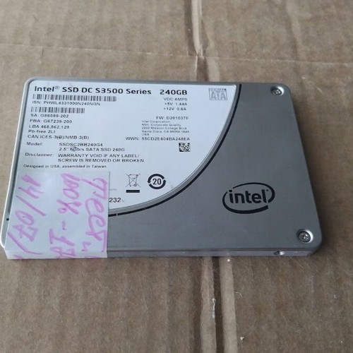 Intel SSDSC2BB240G4 240GB SATA SSD used
