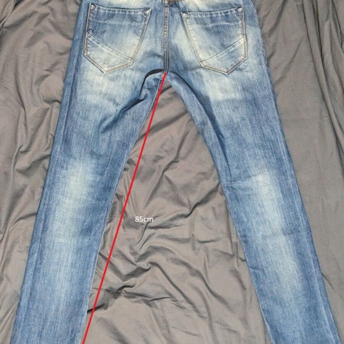 Edward Jeans denim pants size 28 S like new, blue
