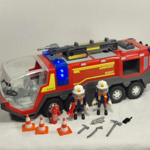 Playmobil City Action Fire Truck 71371 with Lights and Sound
