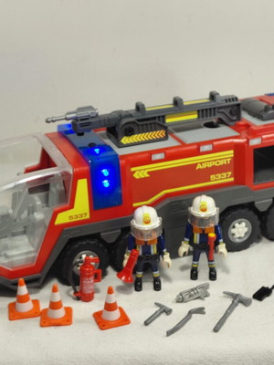 Playmobil City Action Fire Truck 71371 with Lights and Sound