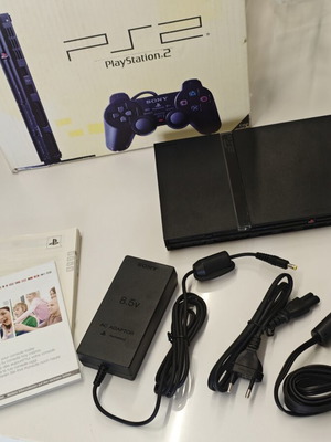 Sony PlayStation 2 Slim SCPH-75004 CB PAL κονσόλα, πλήρες σε κουτί, συλλεκτικό