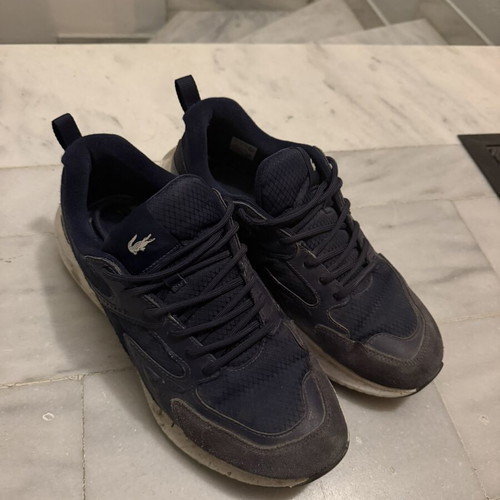 Lacoste sneakers like new, size 45, blue