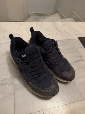 Lacoste sneakers like new, size 45, blue