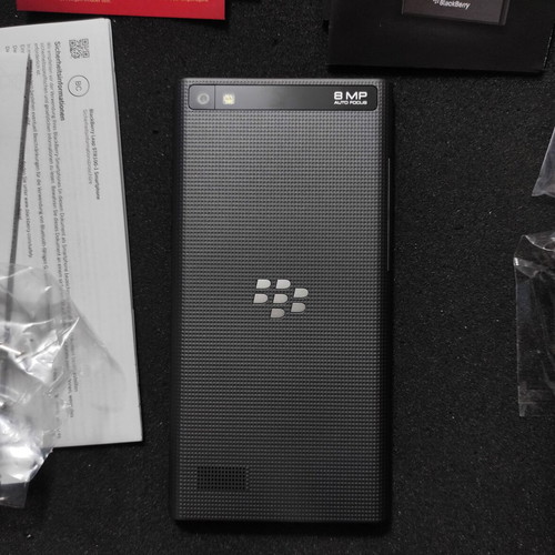 BlackBerry Leap STR100-1 smartphone new with accessories