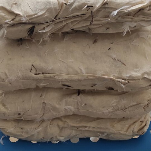 Sofa pillows like new with goose down 35x35 cm