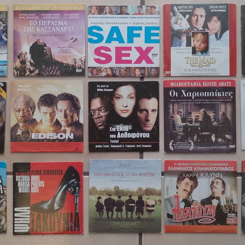 DVD movies used, pack of 30