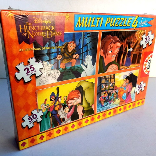 Multi Puzzle The Hunchback of Notre Dame 1996 Educa New