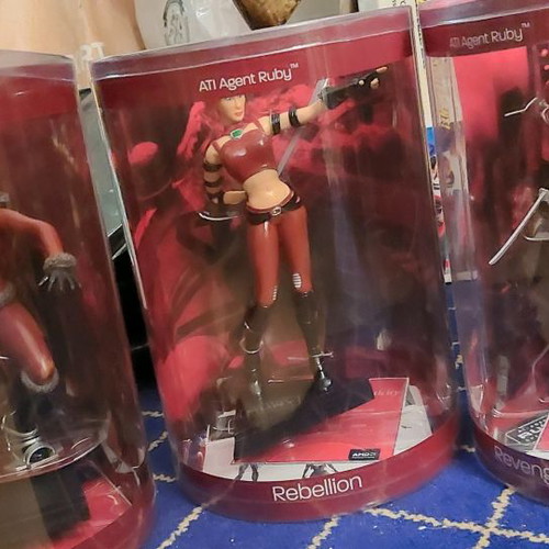 Ati Agent Rubi Revenge Rebellion fearless Limited Edition set new in boxes