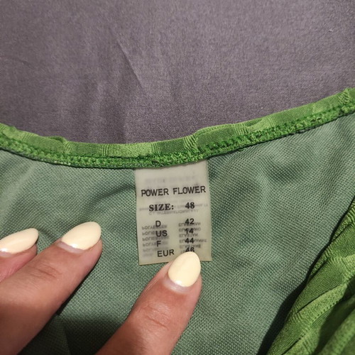 Bikini new, size M-L, green